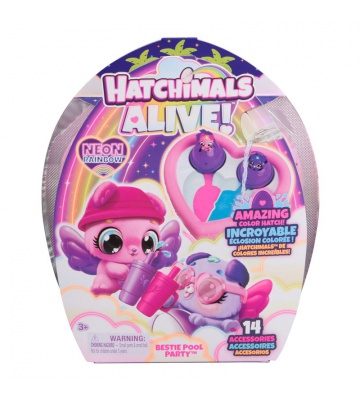Hatchimals bazénová párty zvířátek