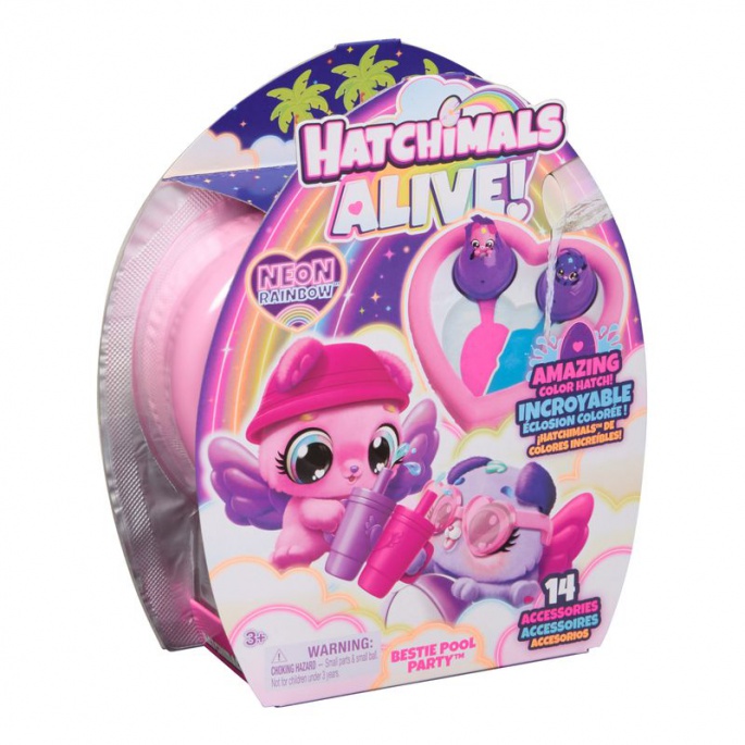 Hatchimals bazénová párty zvířátek