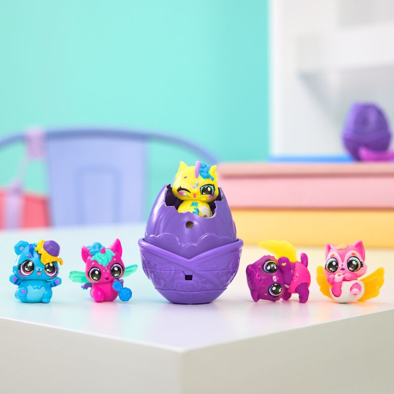 Hatchimals Neónová duha jedno balení