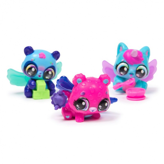 Hatchimals Neónová duha karton zvířátek