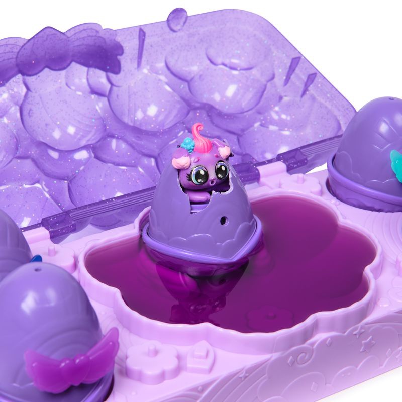 Hatchimals Neónová duha karton zvířátek