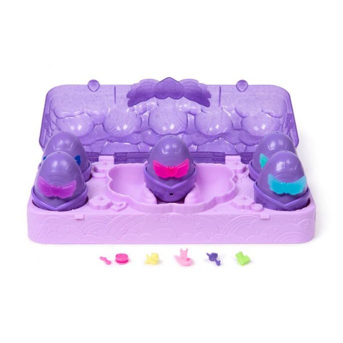 Hatchimals Neónová duha karton zvířátek