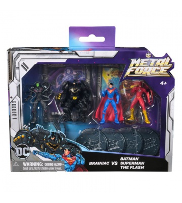 DC Metal Force multibalení figurek s podstavcem 5 cm