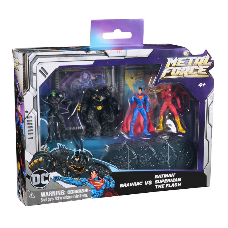 DC Metal Force multibalení figurek s podstavcem 5 cm