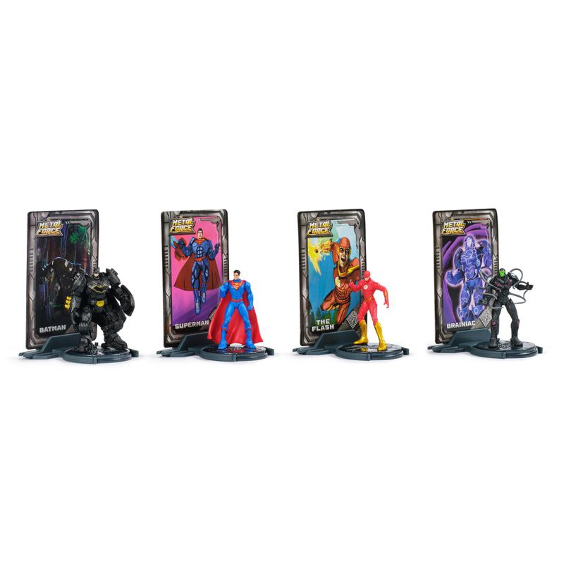DC Metal Force multibalení figurek s podstavcem 5 cm