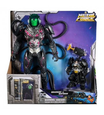 DC Metal Force akční figurka Brainiac 30 cm