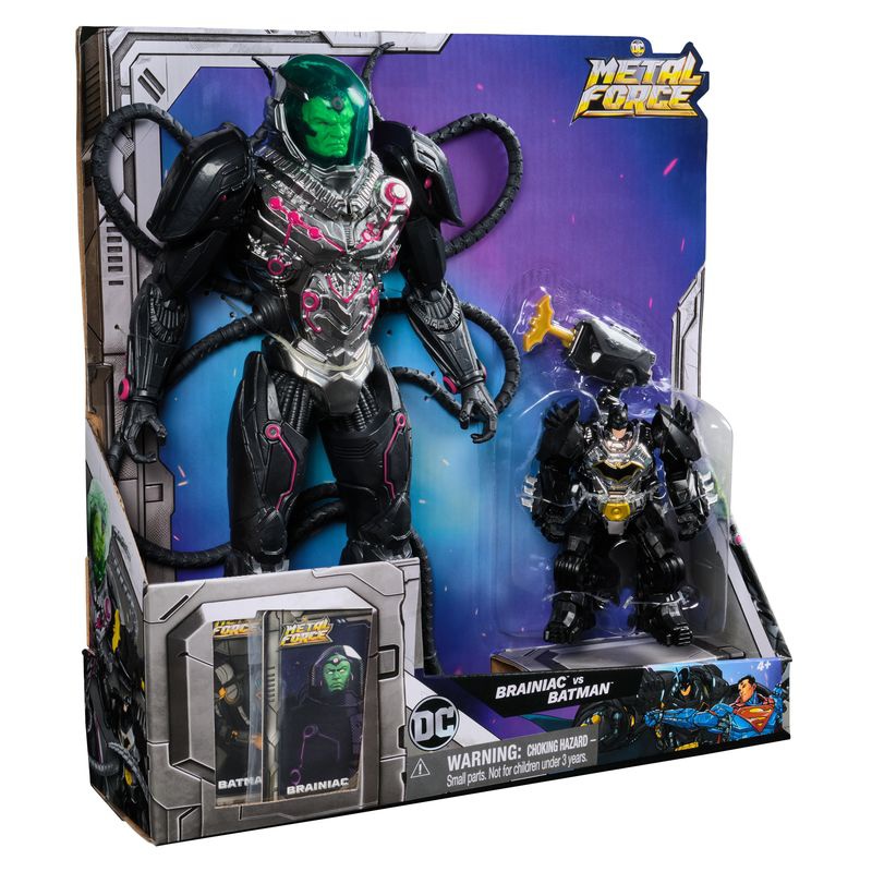 DC Metal Force akční figurka Brainiac 30 cm