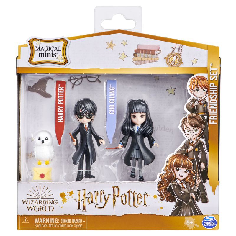 Akce Harry Potter kouzelnická hůlka se svítícím patronem + figurky Harry a Cho za polovinu