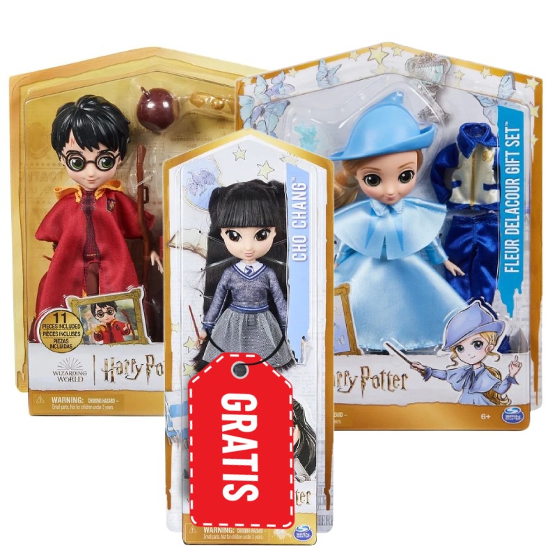 Výhodná sada 20 cm figurek z filmů Harryho Pottera s figurkou Cho ZDARMA