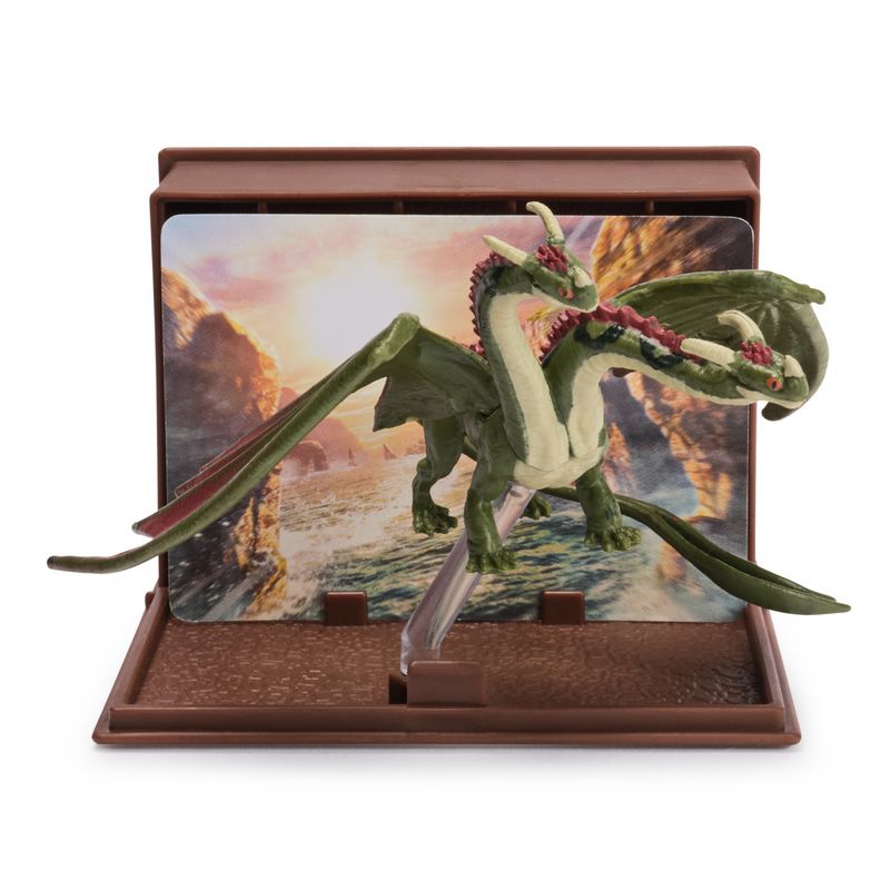 Jak vycvičit draka figurka s kartami v knize draků