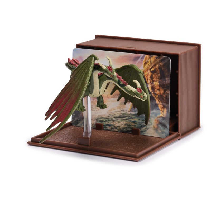 Jak vycvičit draka figurka s kartami v knize draků