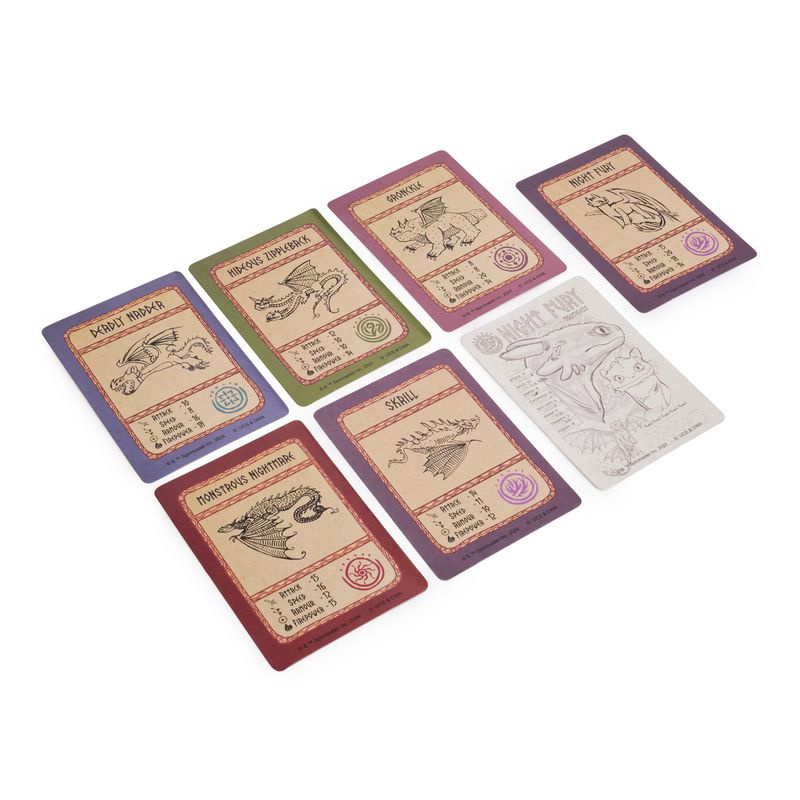 Jak vycvičit draka figurka s kartami v knize draků