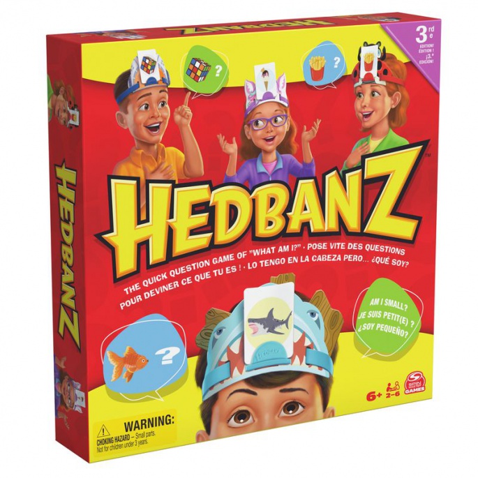 Spin Master Games společenská hra hádanek Hedbanz 2025