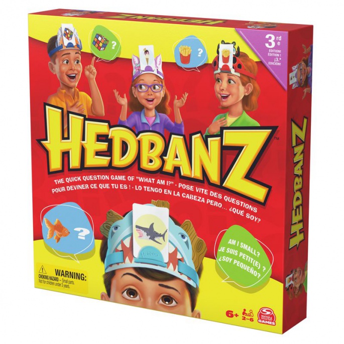 Spin Master Games společenská hra hádanek Hedbanz 2025