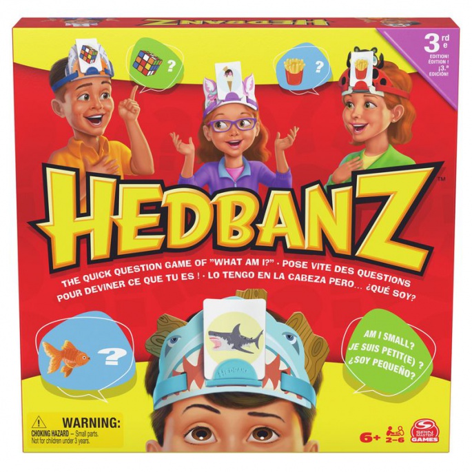 Spin Master Games společenská hra hádanek Hedbanz 2025