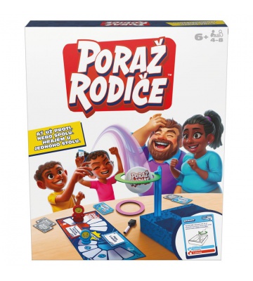 Spin Master Games společenská hra Poraž rodiče 2025 - česká verze