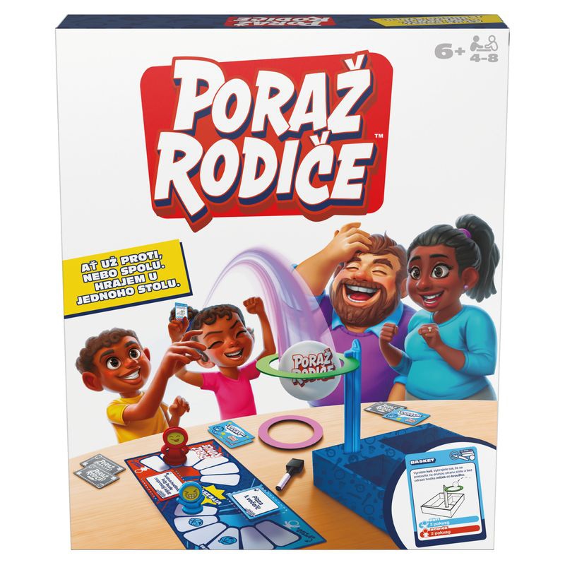 Spin Master Games společenská hra Poraž rodiče 2025 - česká verze