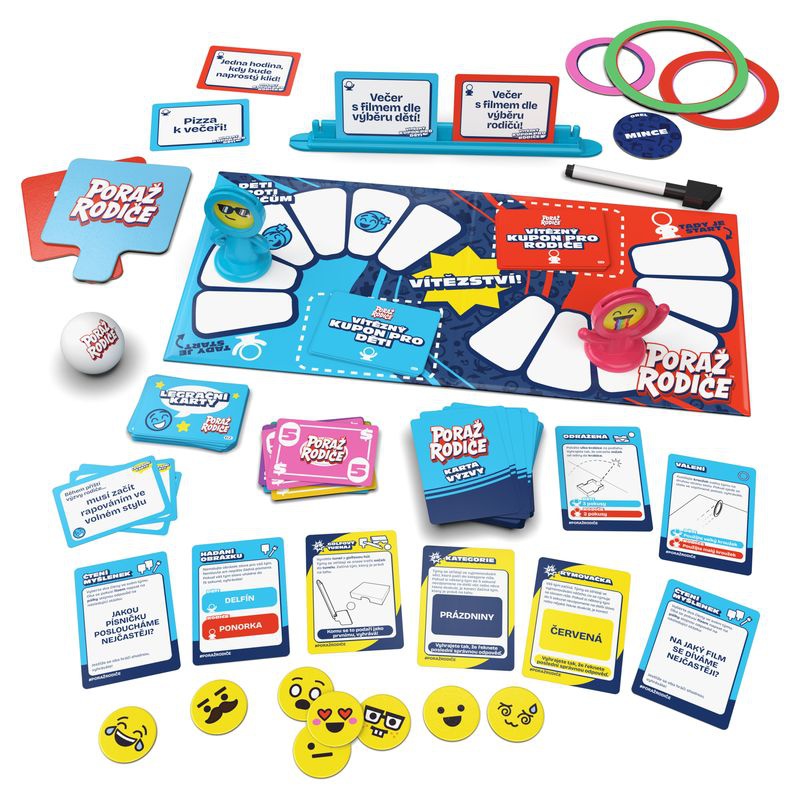 Spin Master Games společenská hra Poraž rodiče 2025 - česká verze