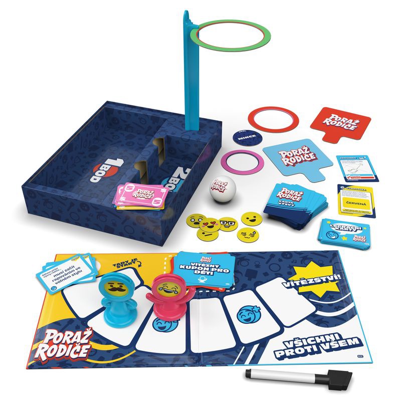 Spin Master Games společenská hra Poraž rodiče 2025 - česká verze