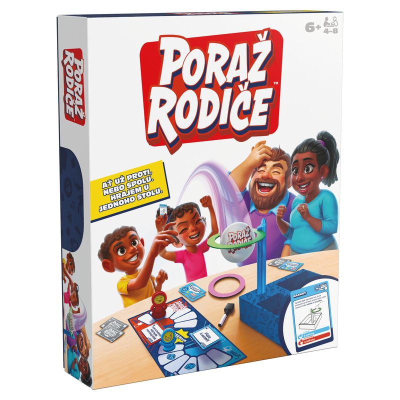 Spin Master Games společenská hra Poraž rodiče 2025 - česká verze