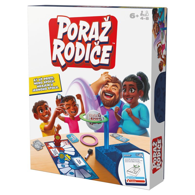 Spin Master Games společenská hra Poraž rodiče 2025 - česká verze