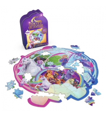 Unicorn Academy puzzle Ledové dobrodružství 100 dílků