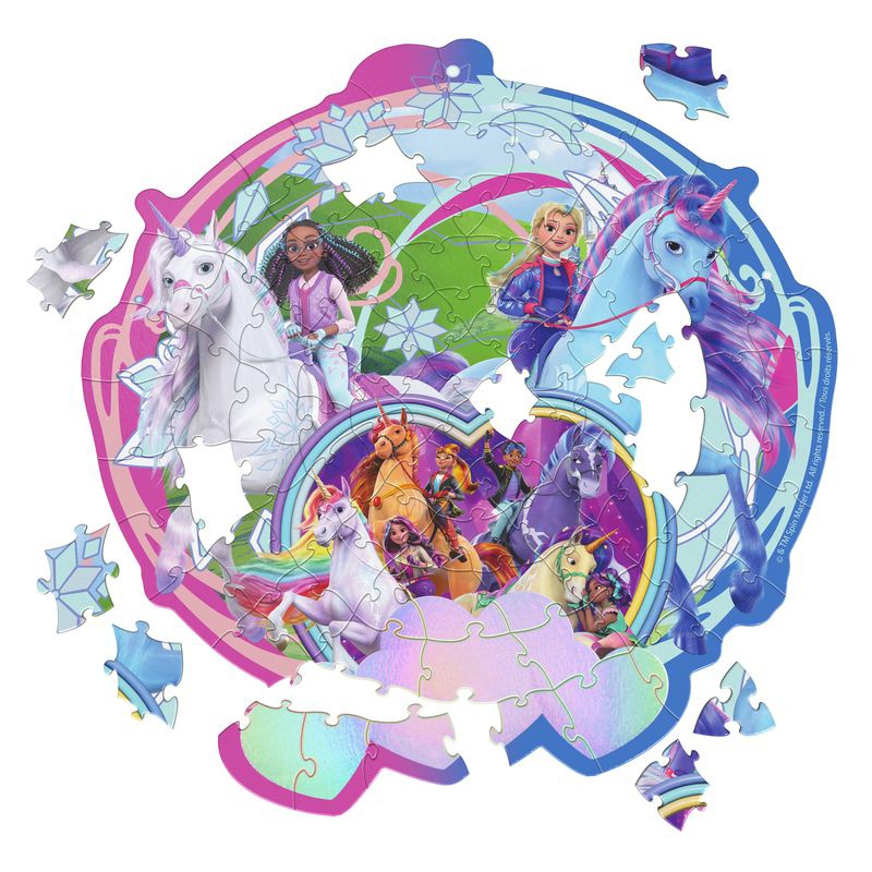 Unicorn Academy puzzle Ledové dobrodružství 100 dílků