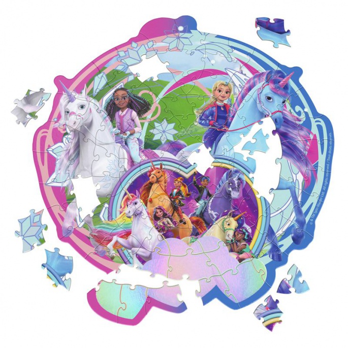 Unicorn Academy puzzle Ledové dobrodružství 100 dílků