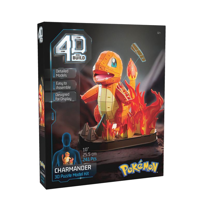 Puzzle Pokémon Charmander 3D
