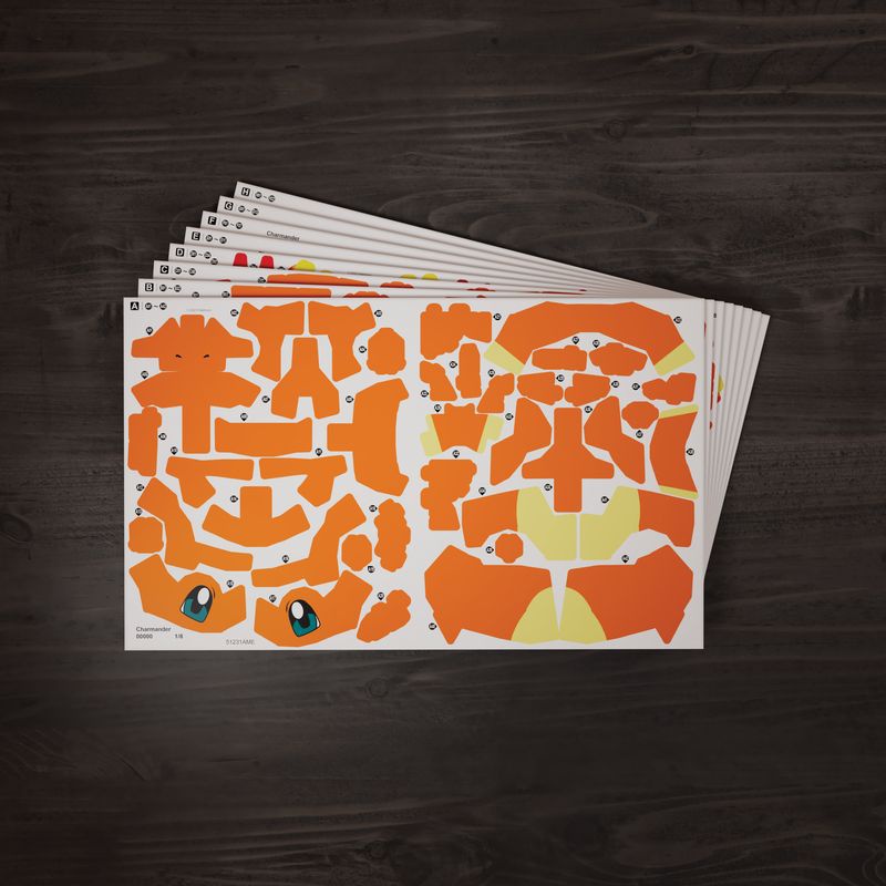 Puzzle Pokémon Charmander 3D