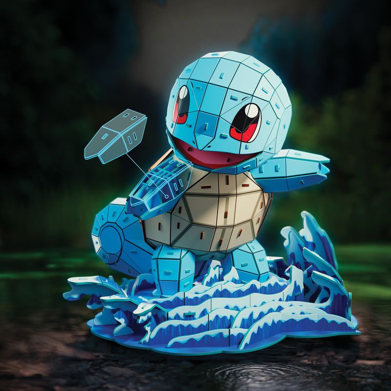 Puzzle Pokémon Squirtle 3D