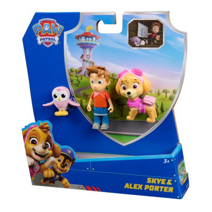Tlapková patrola figurka Skye a Alex Porter