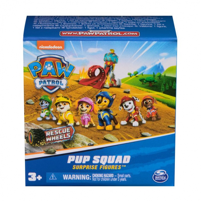 Tlapková patrola sběratelské figurky Rescue Wheels
