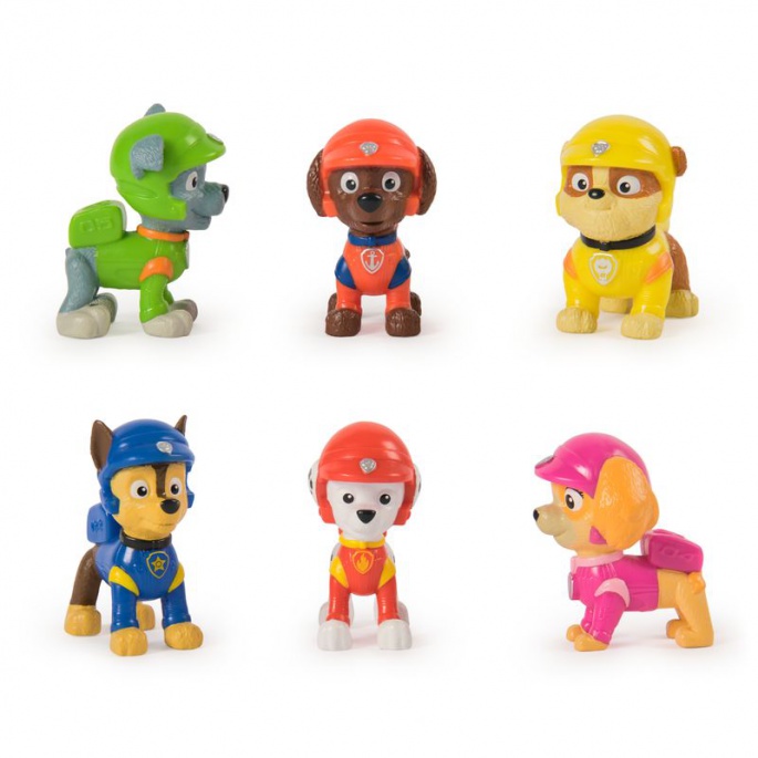 Tlapková patrola sběratelské figurky Rescue Wheels