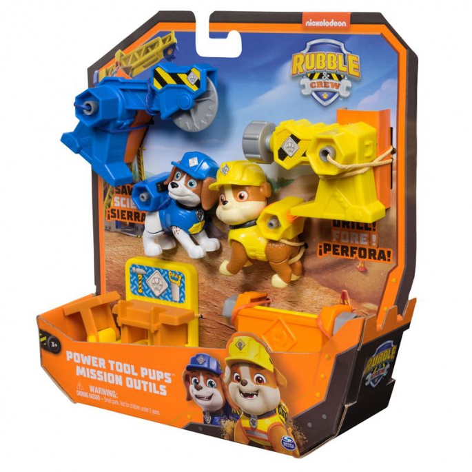 Rubble & Crew figurka Rubble a Wheeler s výbavou