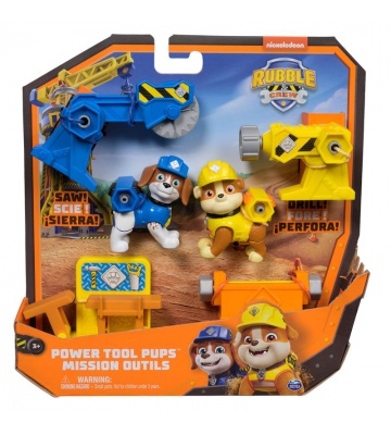 Rubble & Crew figurka Rubble a Wheeler s výbavou