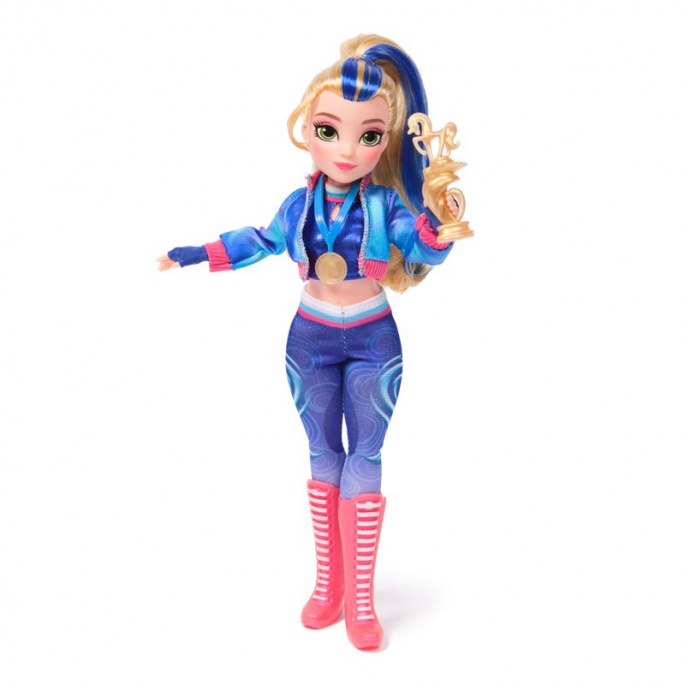 Unicorn Academy panenka Isabel s pohárem a medailí 24 cm