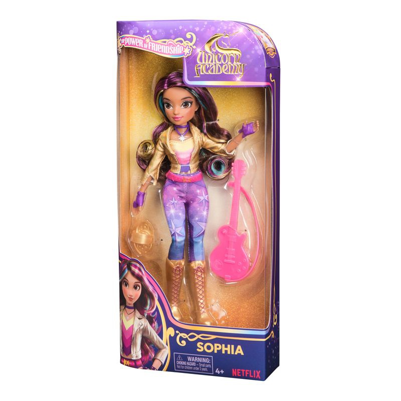 Unicorn Academy panenka Sophia s kytarou 24 cm