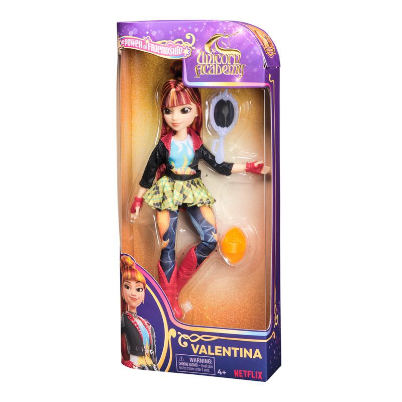 Unicorn Academy panenka Valentina se zrcátkem 24 cm