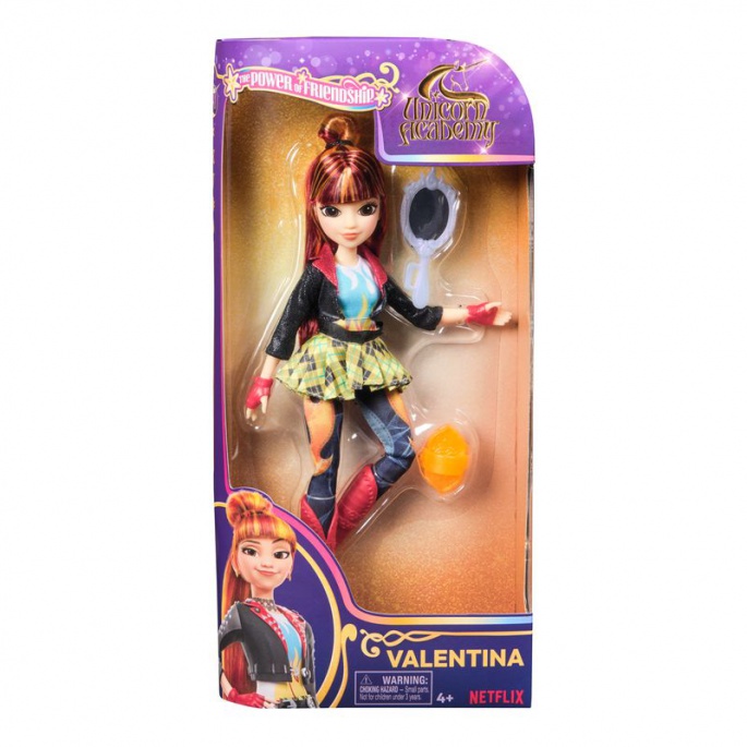 Unicorn Academy panenka Valentina se zrcátkem 24 cm