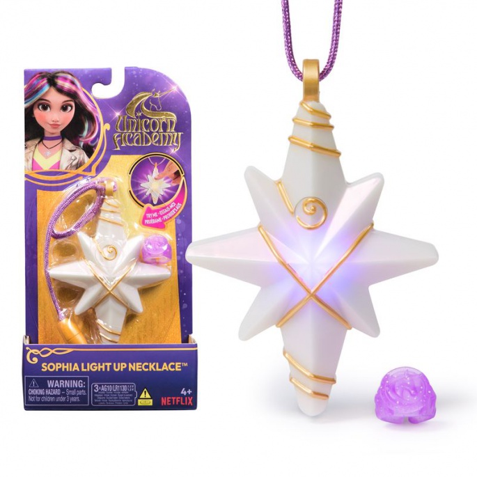 Unicorn Academy náhrdelník s prstenem