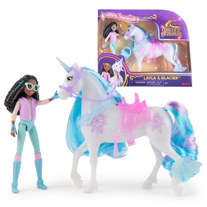 Unicorn Academy figurky Layla a Glacier 11 cm 2025