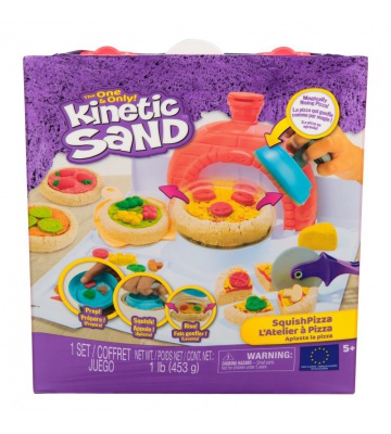 Kinetic Sand výroba pizzy