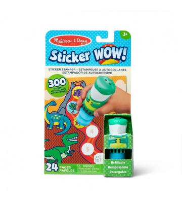 Melissa & Doug Sticker WOW samolepky dinosauři