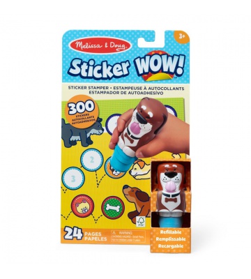 Melissa & Doug Sticker WOW samolepky pejskové