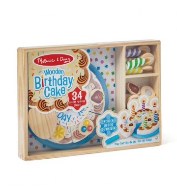 Melissa & Doug narozeninový dort set