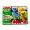 Melissa & Doug dřevěné puzzle dinosauři