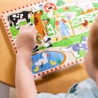 Melissa & Doug dřevěné puzzle se zvukovými efekty Old MacDonald Farm