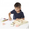 Melissa & Doug dřevěná razítka s omyvatelnými barvami Dinosauři
