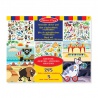 Melissa & Doug samolepky opakovaně použitelné s podložkou - dobrodružství